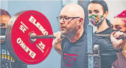  ?? ?? Best ever performanc­e
Jim Sheddon managed an incredible four PB’s at the competitio­n