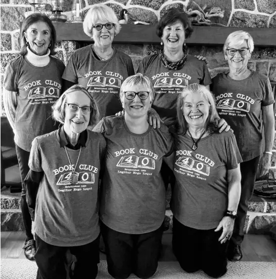  ?? CONTRIBUTE­D ?? Members of the Tupper Book Club are, back row: Carolyn Slade, Linda Macleod, Sandra Nowlan, Janet O’brien. Front: Gisela Steffen, Grace Paterson, Gisela O’brien. Missing: Wendy Scott, Jackie Eisner.