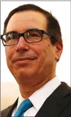  ??  ?? STEVEN MNUCHIN