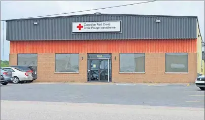  ?? DAVID JALA/CAPE BRETON POST ?? The Canadian Red Cross Sydney building on Upper Prince Street is the only location of the organizati­on’s health equipment loan program in the area now that the society has closed down its volunteer-run Glace Bay depot.