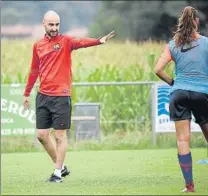  ?? FOTO: FCB ?? Fran Sánchez Bas Entrenador del Barça femenino