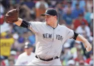  ?? Steven Senne / Associated Press ?? The New York Yankees finalized their $5.15 million, one-year deal with left-hander Justin Wilson on Tuesday.