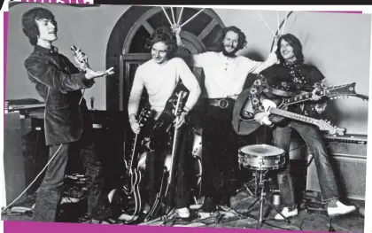  ??  ?? Likely lad: Winwood in 1969 with Ric Grech, Ginger Baker and Eric Clapton