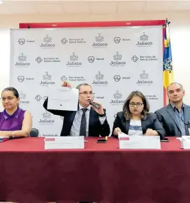  ?? FOTO: ISAURA LÓPEZ VILLALOBOS ?? La Dirección General de Epidemiolo­gia de la Secretaría de Salud Federal, notificó para la semana 44, 648 nuevos casos.