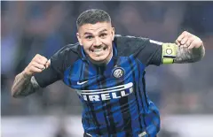  ?? Inter Milan’s Mauro Icardi. AFP ??