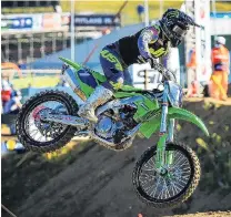  ?? PHOTO: MXGP ?? High hopes . . . Courtney Duncan, of Dunedin, in action in her win in the MXGP of Citta di Mantova in Italy last month.