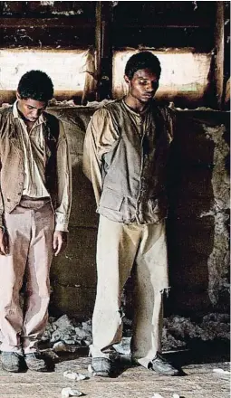  ??  ?? Imagen de ‘12 años de esclavitud’ (2013) de John Ridley, adaptación al cine de la vida de Solomon Northup, un hombre libre secuestrad­o para ser vendido como esclavo