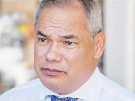  ??  ?? Gold Coast Mayor Tom Tate has declined to answer questions about a sponsored trip to China.