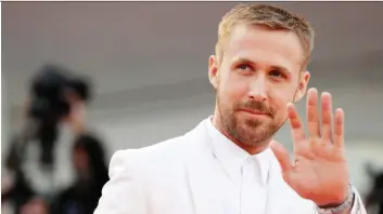  ?? THE ASSOCIATED PRESS ?? Many a man would do well to take note of Ryan Gosling’s style.