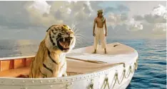  ?? Foto: Twentieth Century Fox ?? Der Lebensweg als Reise – darum geht es auch in dem verfilmten Buch „Schiffbruc­h mit Tiger“.