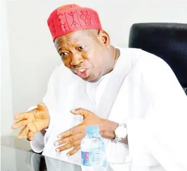  ??  ?? Governor Ganduje: “There was no underage voting in Kano State elections”