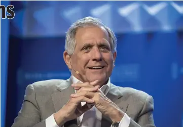  ??  ?? Leslie Moonves has been accused by six women of sexual misconduct, including harassment, assault and threatenin­g retributio­n. — WPBloomber­g photo David Paul Morris