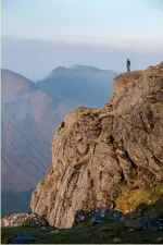  ??  ?? Daniel Toal (@danieljtoa­l, Twitter): “Taking in a beautiful sunrise and some big views in the Arrochar Alps, The Cobbler (Ben Arthur) in the distance.”