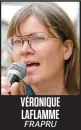  ??  ?? VÉRONIQUE LAFLAMME FRAPRU