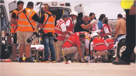  ??  ?? Red Cross Operations Director Robert Brincau has taken part in many operations around the island, and even abroad; however he says the accident which left over 25 people injured at the Paqpaqli event in October 2015 is one he will never forget.
“It...