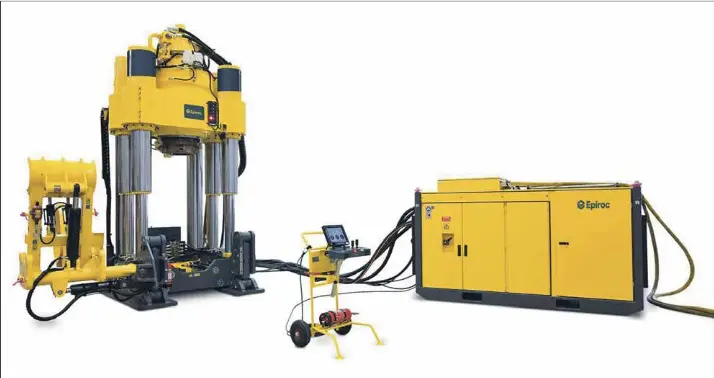 Epic Epiroc raise borers - PressReader