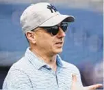  ??  ?? Brian Cashman faces the most important trade deadline of his Yankees tenure.