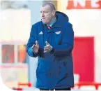  ??  ?? New Accies boss Brian Rice