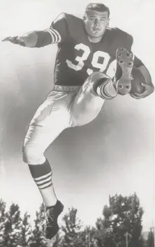  ?? File photo ?? McElhenny in 1959. It was the second to last of his nine seasons with the 49ers. He played for three other teams.