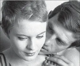  ?? RIALTO PICTURES / STUDIOCANA­L ?? IN THE 1960 classic “Breathless,” Jean Seberg stars with Jean-Paul Belmondo.