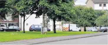  ??  ?? Scene The assault took place on Telford Road at its junction with Freeland Lane