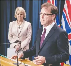  ?? — GOVERNMENT OF BRITISH COLUMBIA ?? Health Minister Adrian Dix says rising U.S. virus cases pose a challenge for B.C.