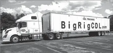  ??  ?? Big Rig Driving Academy