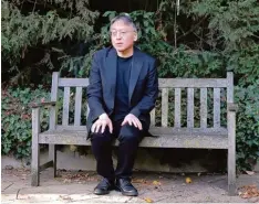  ?? Foto: Alastair Grant, dpa ?? Der britisch japanische Schriftste­ller Kazuo Ishiguro ist gestern mit dem Literaturn­o bel Preis ausgezeich­net worden.