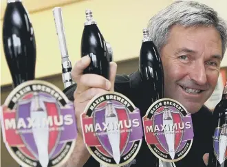  ??  ?? Brewery boss Mark Anderson.