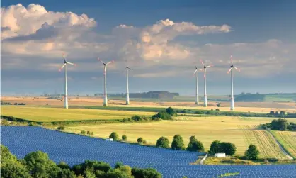  ??  ?? The coming year could mark the first fall in solar power growth since the 1980s. Photograph: Alamy Stock Photo
