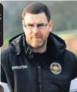  ??  ?? Skelmersda­le United manager Paul McNally