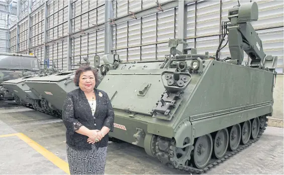  ??  ?? ABOVE Mrs Nopparat at her assembly plant in Pathum Thani province.