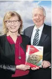  ?? AL CHAREST ?? Calgary Tourism’s CEO Cindy Ady and board chair Rod McKay.