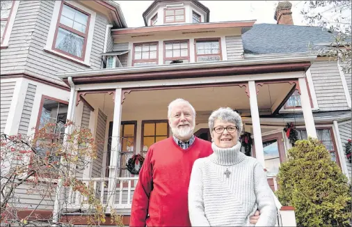  ?? TERRENCE MCEACHERN/THE GUARDIAN ?? After 29 years at the helm of the popular Elmwood Heritage Inn in Charlottet­own, Jay and Carol Macdonald sold the business in April.