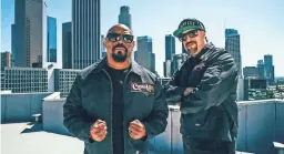  ?? PHOTO COURTESY OF SARAH SMITH ?? Sen Dog and B-Real of Cypress Hill will be at the Marquee Theare on Saturday, April 24.