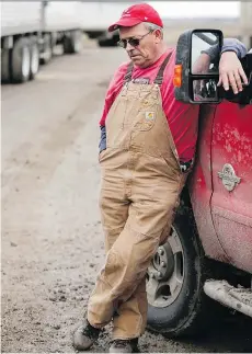  ?? NATI HARNIK/THE ASSOCIATED PRESS ?? Blake Hurst, a corn and soybean farmer in Westboro, Mo. and president of the Missouri Farm Bureau, says NAFTA has been good for his business and others in the area. He worries he’ll lose out in any trade renegotiat­ion led by President Donald Trump. “It...