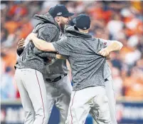  ?? BILLIE WEISS/BOSTON RED SOX GETTY IMAGES ?? After missing a start in the ALCS due to illness, Boston ace Chris Sale says he’s ready to start Game 1 of the World Series.