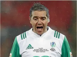  ?? GETTY IMAGES ?? France’s Jerome Garces is a familiar figure as a referee for the All Blacks.