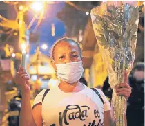  ?? CORTESÍA ALCALDÍA ?? La comunidad de este barrio clamó por el derecho a la vida de las mujeres. Habrá más acompañami­ento.