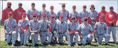  ?? SUBMITTED PHOTO ?? The Cape Breton Ramblers will compete in the 2018 Senior Canadian Little League Championsh­ip next week in Edmonton, Alta. Members of the team are, back row, from left to right, Josh Spooney, head coach; Tyler Spooney, developmen­t coach; Carter Jacobs,...