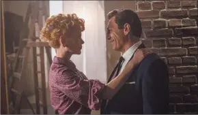  ?? Glen Wilson / Associated Press ?? Nicole Kidman as Lucille Ball, left, and Javier Bardem as Desi Arnaz in a scene from “Being the Ricardos.”