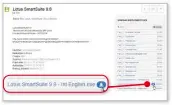  ??  ?? Click this link to download the correct version of Lotus Smartsuite