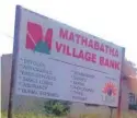  ??  ?? A list of services that were reportedly rendered by Mathabatha Village Bank.