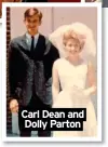  ?? ?? Carl Dean and Dolly Parton