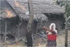  ??  ?? 0 Faked pictures of ‘Muslims’ destroying their own houses are part of Myanmar’s propaganda campaign against the Rohingya