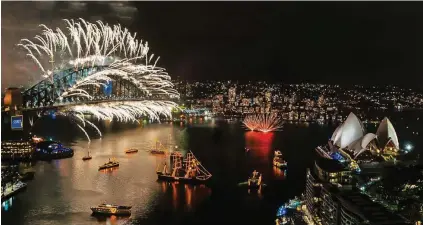  ??  ?? Die Silvesterp­arty in Sydney ist eine der berühmtest­en der Welt.