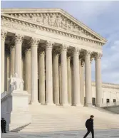  ?? J. Scott Applewhite / Associated Press ?? The Supreme Court has said that partisan gerrymande­rs violate the Constituti­on when they’re excessive.