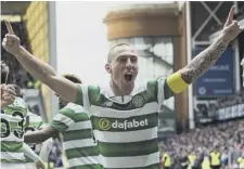  ??  ?? 0 Scott Brown: There are two sides to him, says his manager.