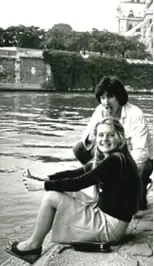  ??  ?? Happy: Sophie with a friend in 1978 and, left, aboard a yacht in 1979