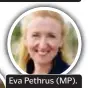  ?? ?? Eva Pethrus (MP). PRESSBILD